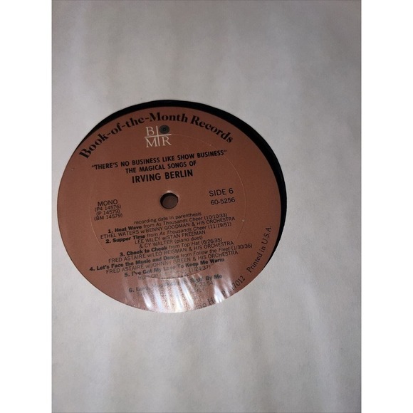 The Magical Songs Of Irving Berlin 1978 Vintage Vinyl Record Box Set 4xLP - Picture 8 of 11